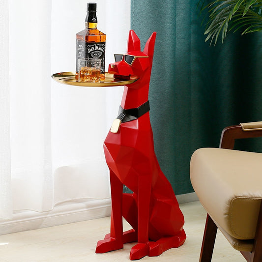 CORX Designs - Waiter Dobermann Tray Statue - Review