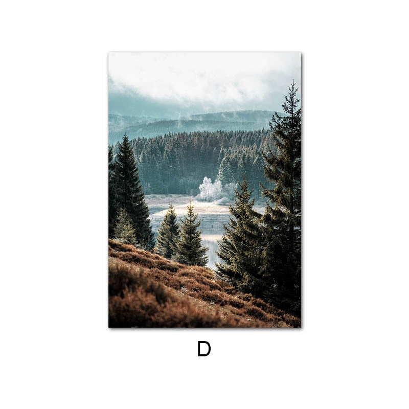 CORX Designs - Scandinavian Nature Landscape Canvas Art - Review