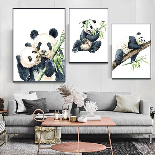 CORX Designs - Cute Panda Bamboo Canvas Art - Review