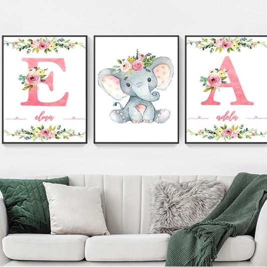 CORX Designs - Baby Girl Room Decor Nursery Canvas Art - Review