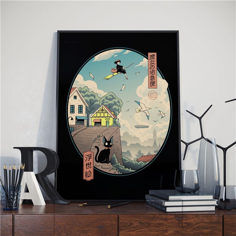 CORX Designs - Japanese Samurai Cat Ramen Canvas Art - Review