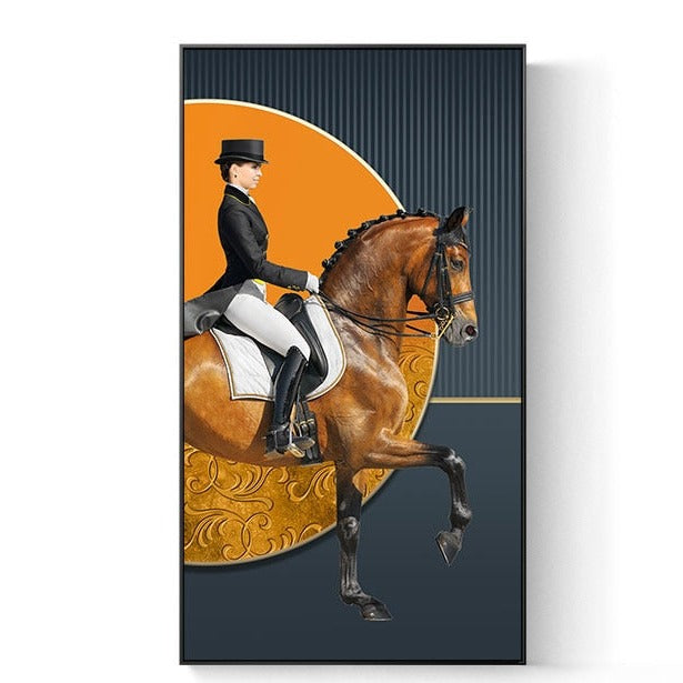 CORX Designs - Knight Horse Canvas Art - Review