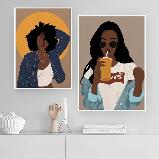 CORX Designs - Confident Black Woman Canvas Art - Review