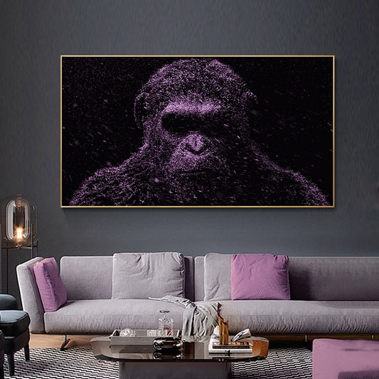 CORX Designs - Purple Orangutan Canvas Art - Review