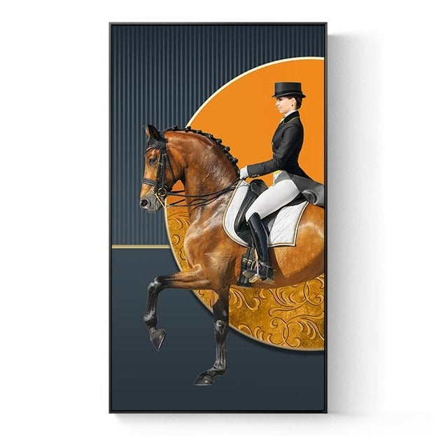 CORX Designs - Knight Horse Canvas Art - Review