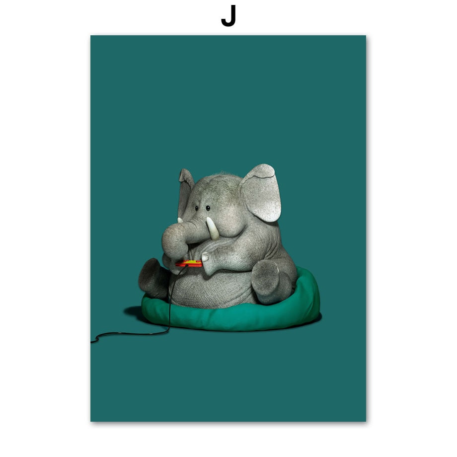 CORX Designs - Animal Play Games Canvas Art - Review
