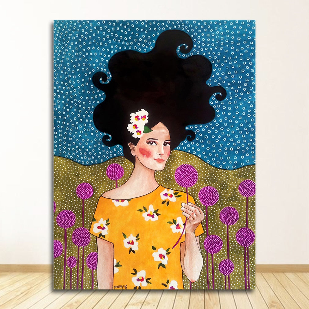 CORX Designs - Big Hair Girl Canvas Art - Review