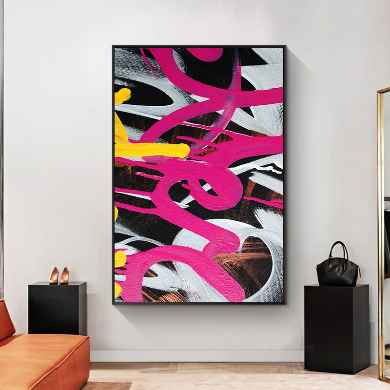 CORX Designs - Graffiti Abstract Swirl Paint Canvas Art - Review