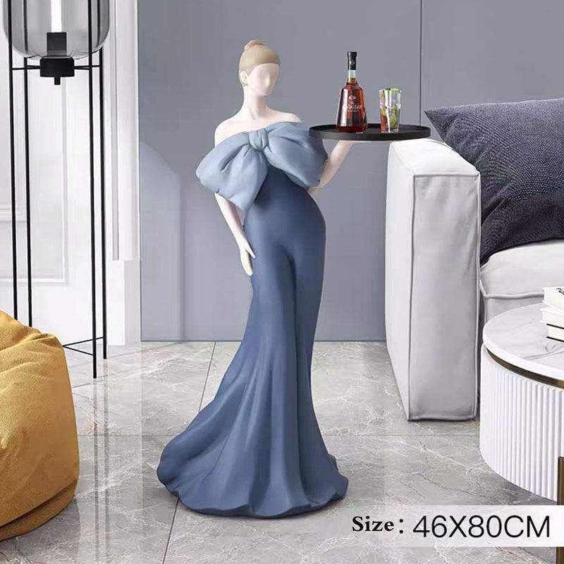 CORX Designs - Elegant Woman with Tray Large Statue - Review