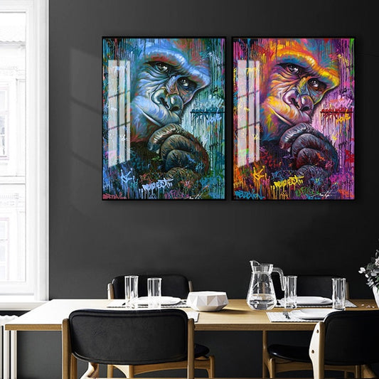 CORX Designs - Graffiti Gorilla Canvas Art - Review