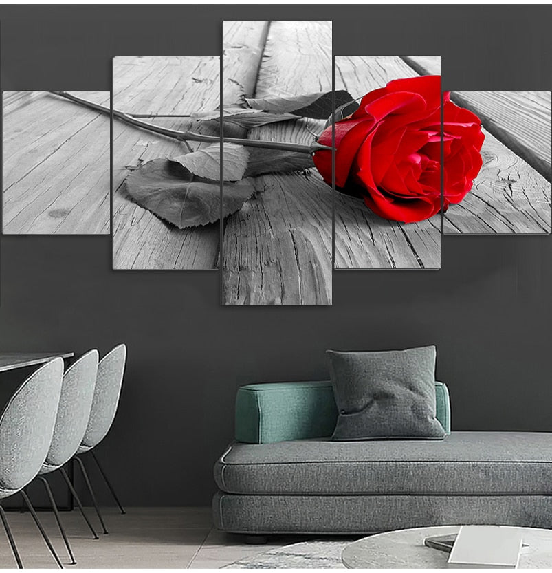 CORX Designs - Red Rose Canvas Art - Review