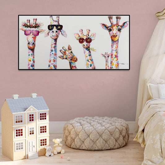 CORX Designs - Cute Giraffes Canvas Art - Review