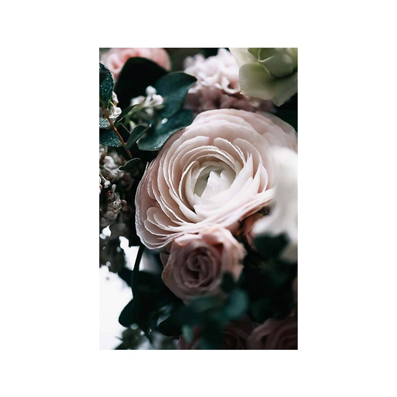CORX Designs - Pink Peony Rose Flower Canvas Art - Review
