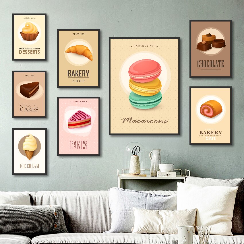 CORX Designs - Macaron Candy Cake Chocolate Canvas Art - Review