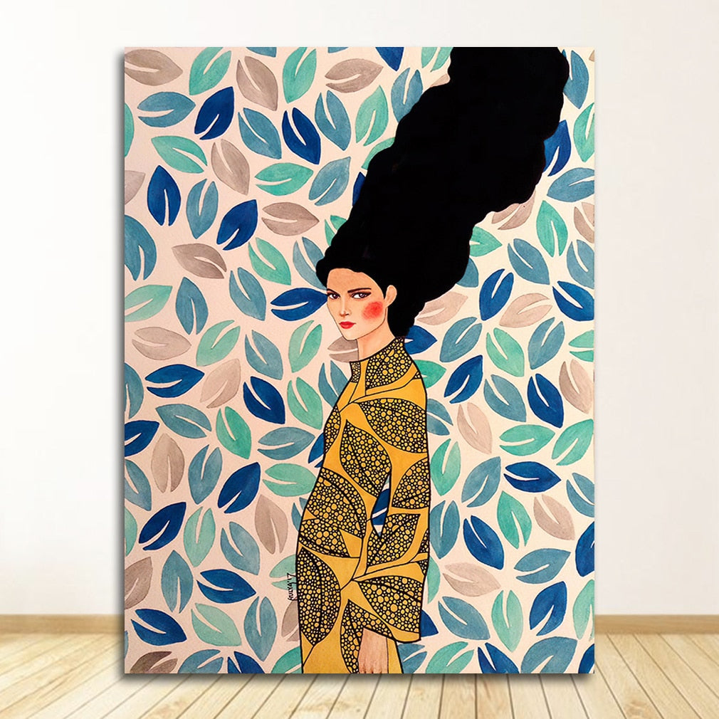 CORX Designs - Woman Big Hair Art Canvas - Review