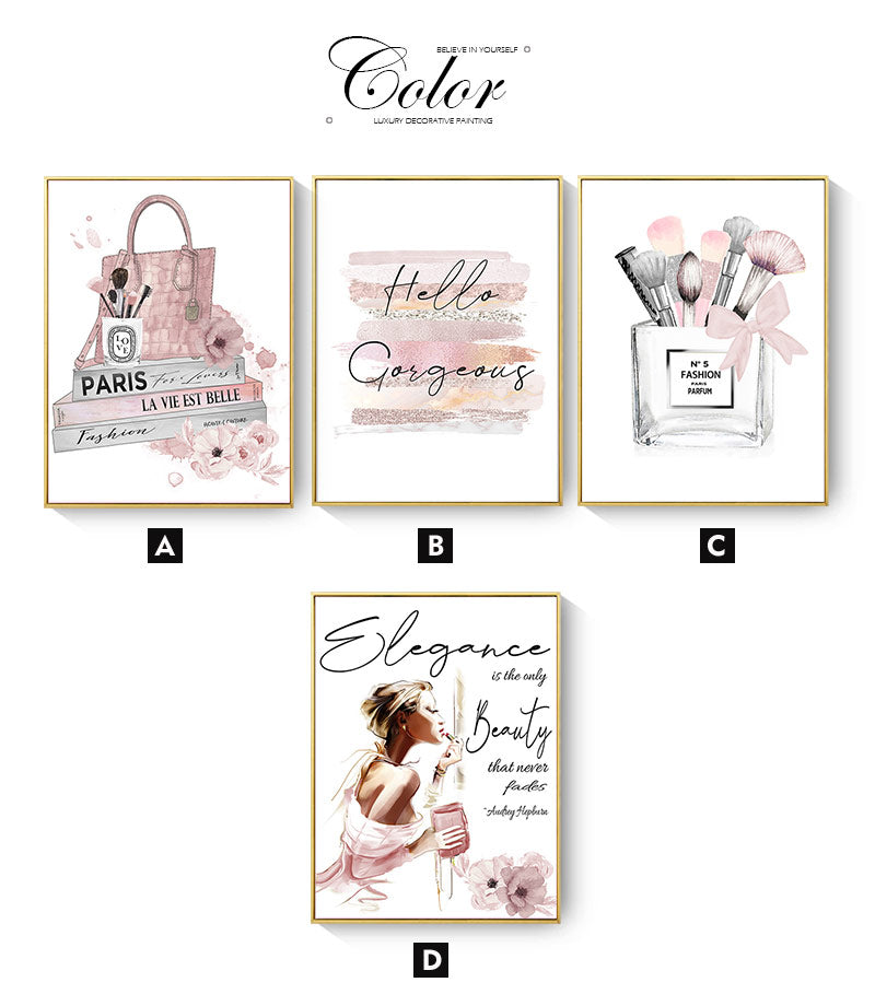 CORX Designs - Fashion Book Makeup Canvas Art - Review