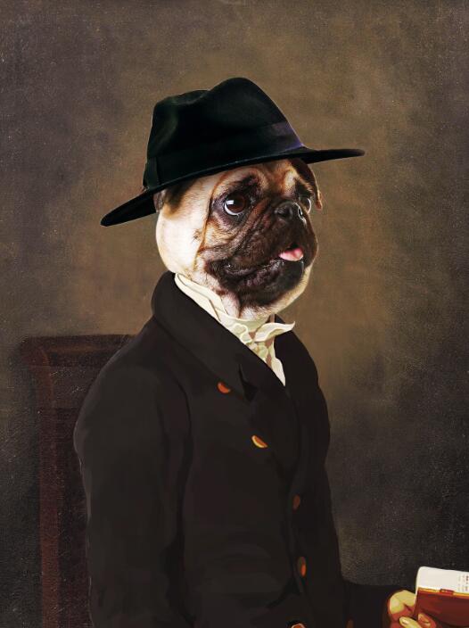 CORX Designs - Animal with Suit Canvas Art - Review