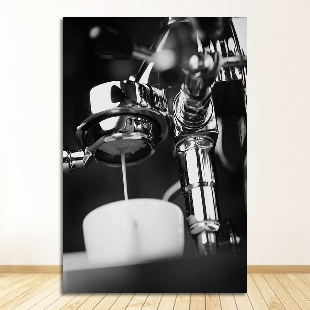 CORX Designs - Black and White Coffee Canvas Art - Review