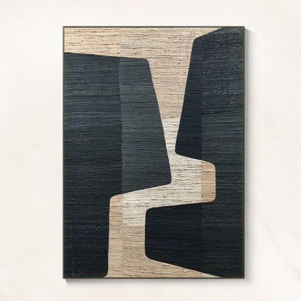 CORX Designs - Abstract Brown Geometric Color Combination Canvas Art - Review