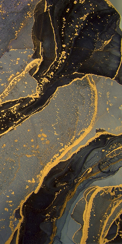 CORX Designs - Gray Gold Marble Canvas Art - Review