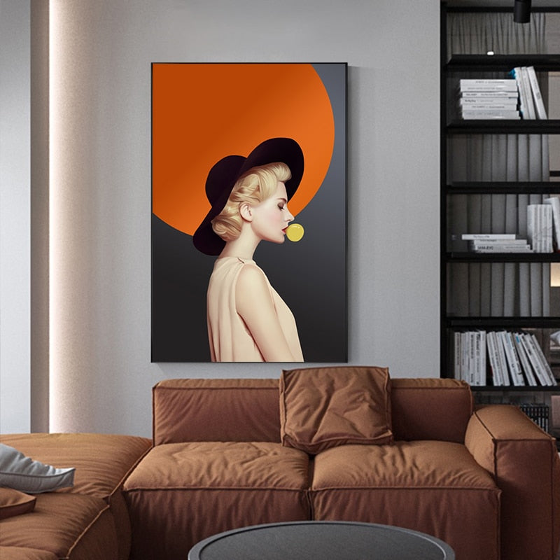 CORX Designs - Feather Woman Fashion Canvas Art - Review