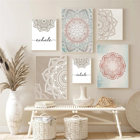 CORX Designs - Mandala Mindfulness Zen Canvas Art - Review