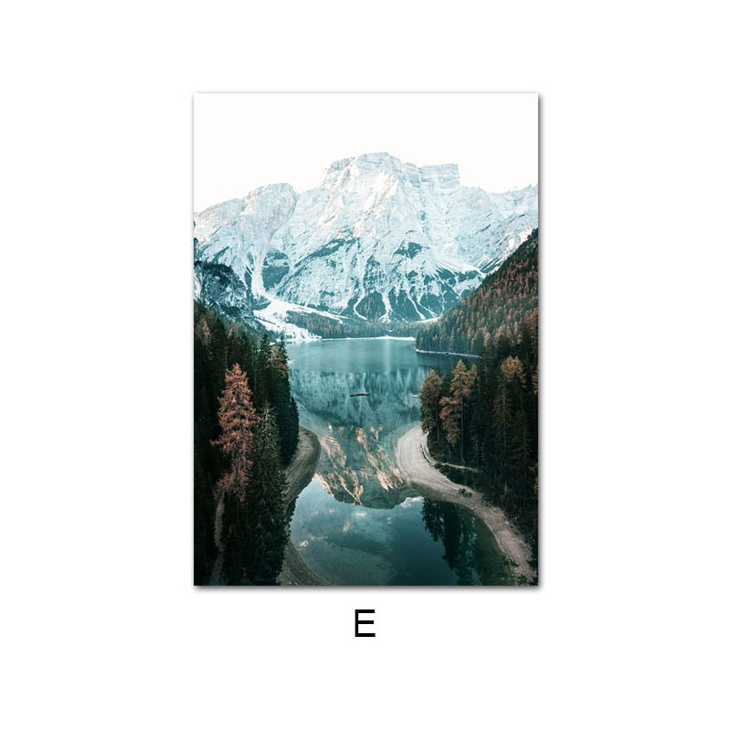 CORX Designs - Scandinavian Nature Landscape Canvas Art - Review