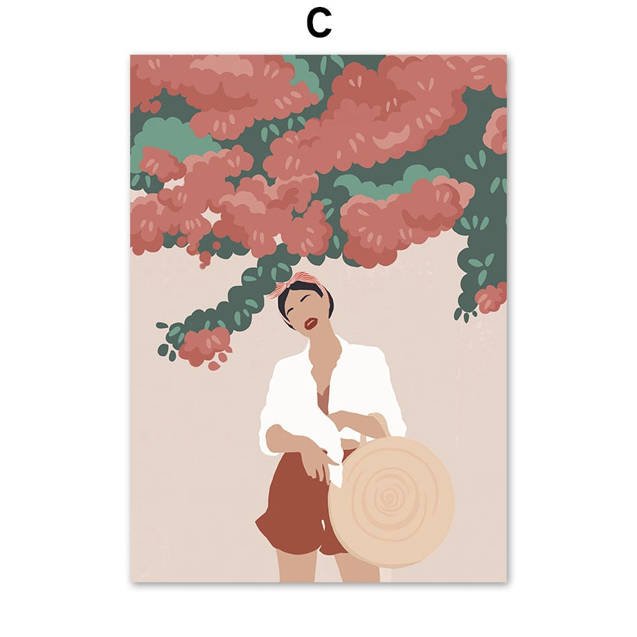 CORX Designs - Fashion Girl with Flower Canvas Art - Review