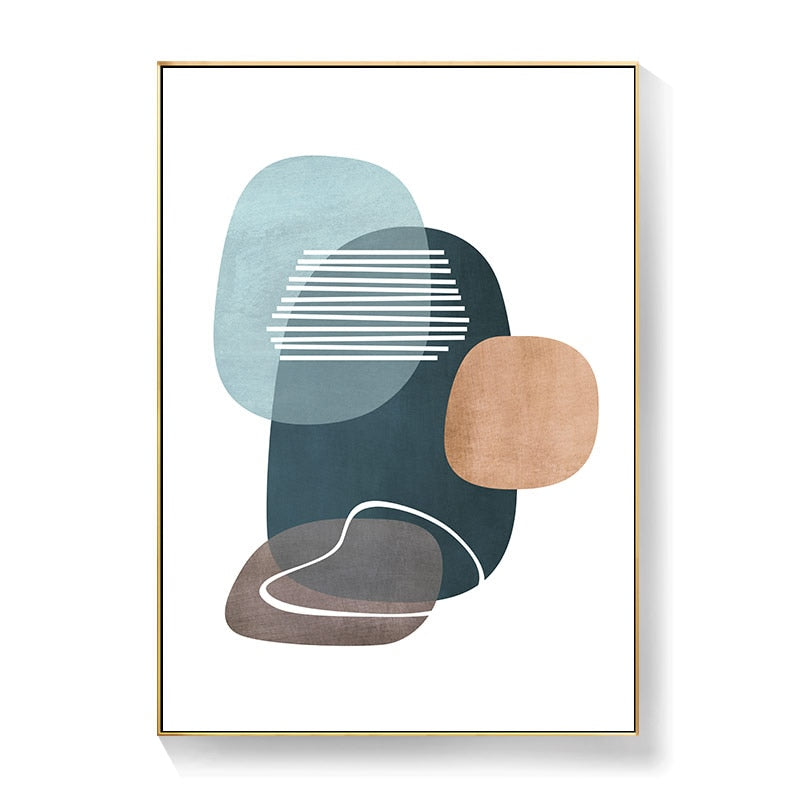 CORX Designs - Abstract Color Block Wall Art Canvas - Review