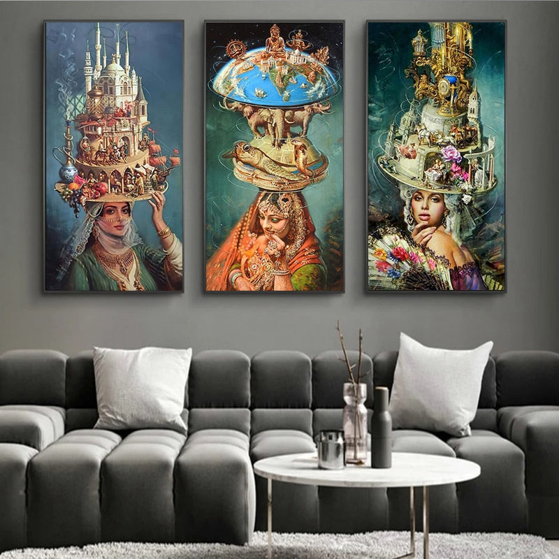 CORX Designs - Persian Princess Castle Canvas Art - Review