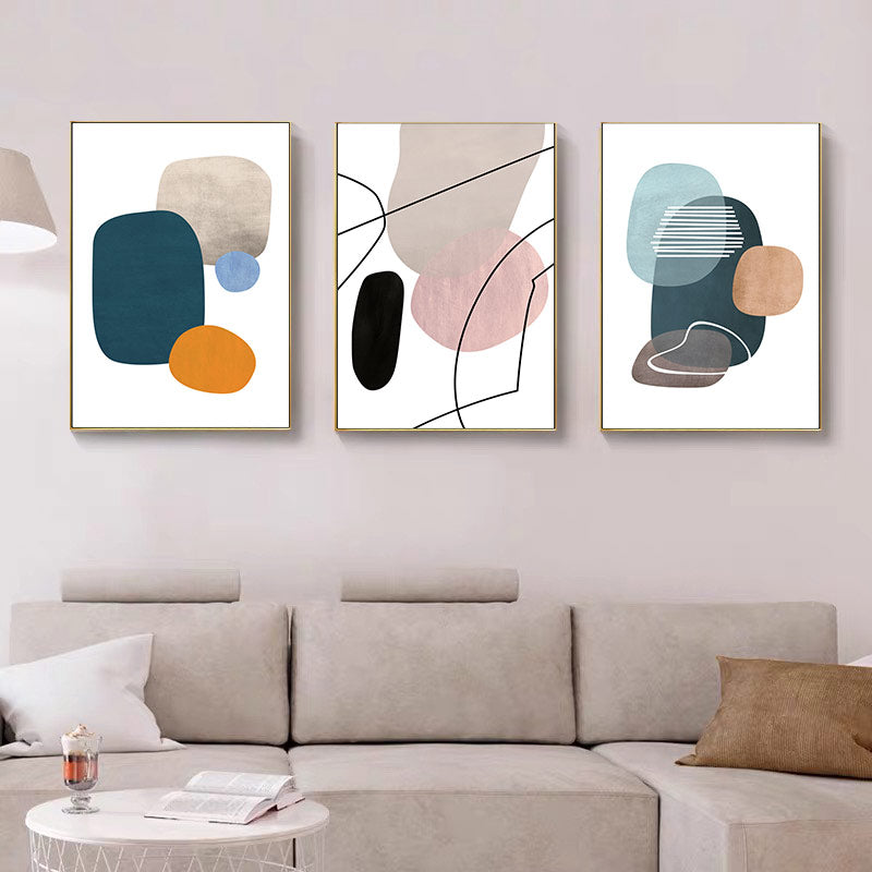 CORX Designs - Abstract Color Block Wall Art Canvas - Review