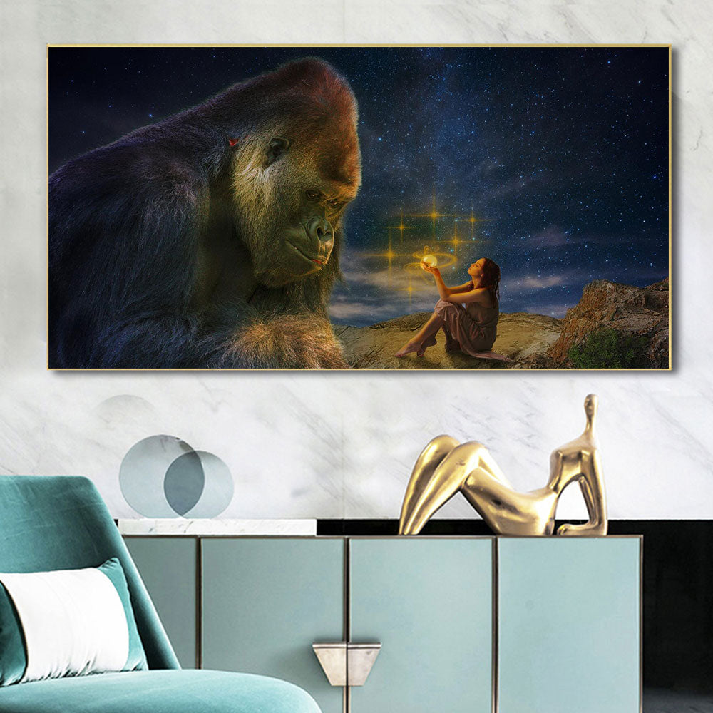 CORX Designs - King Kong and The Beauty Canvas Art - Review