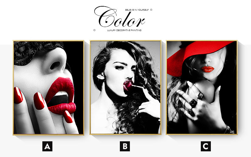 CORX Designs - Sexy Red Lips Canvas Art - Review