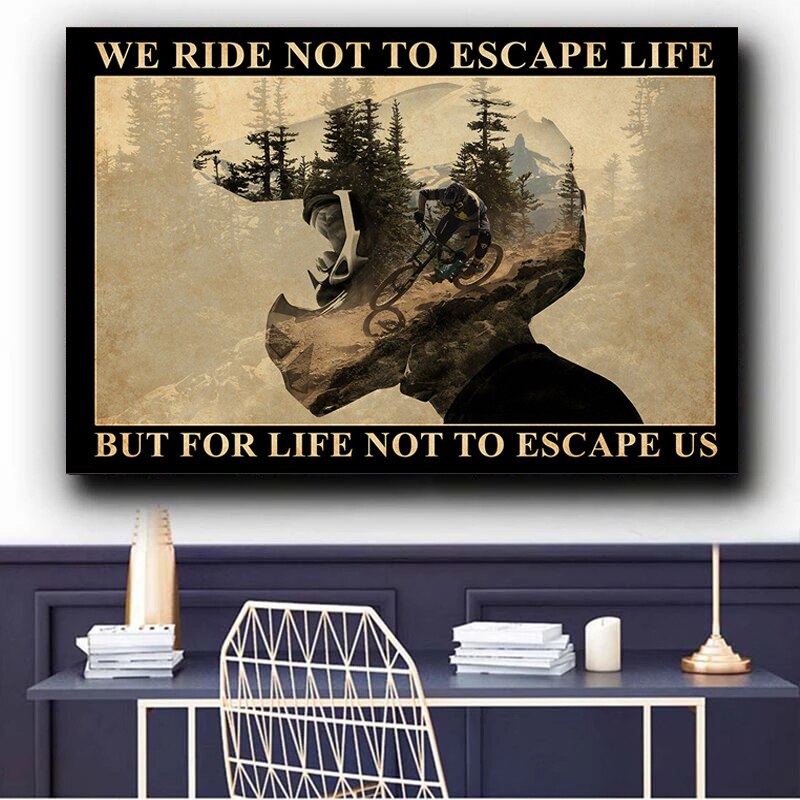 CORX Designs - Mountain Biking Canvas Art - Review