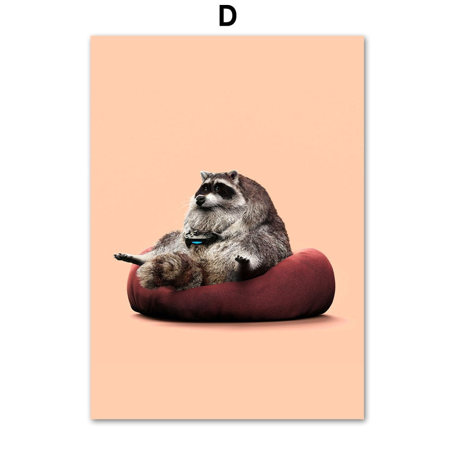 CORX Designs - Animal Play Games Canvas Art - Review