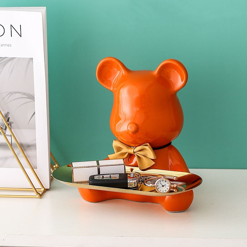 CORX Designs - Ceramic Bear Tray Statue - Review