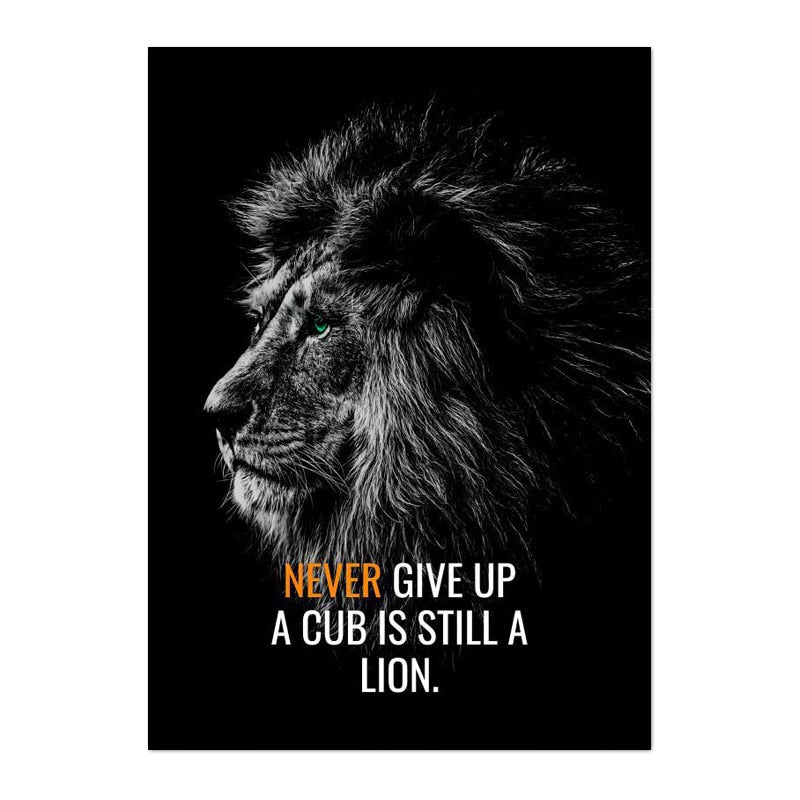 CORX Designs - Animal Motivational Canvas Art - Review