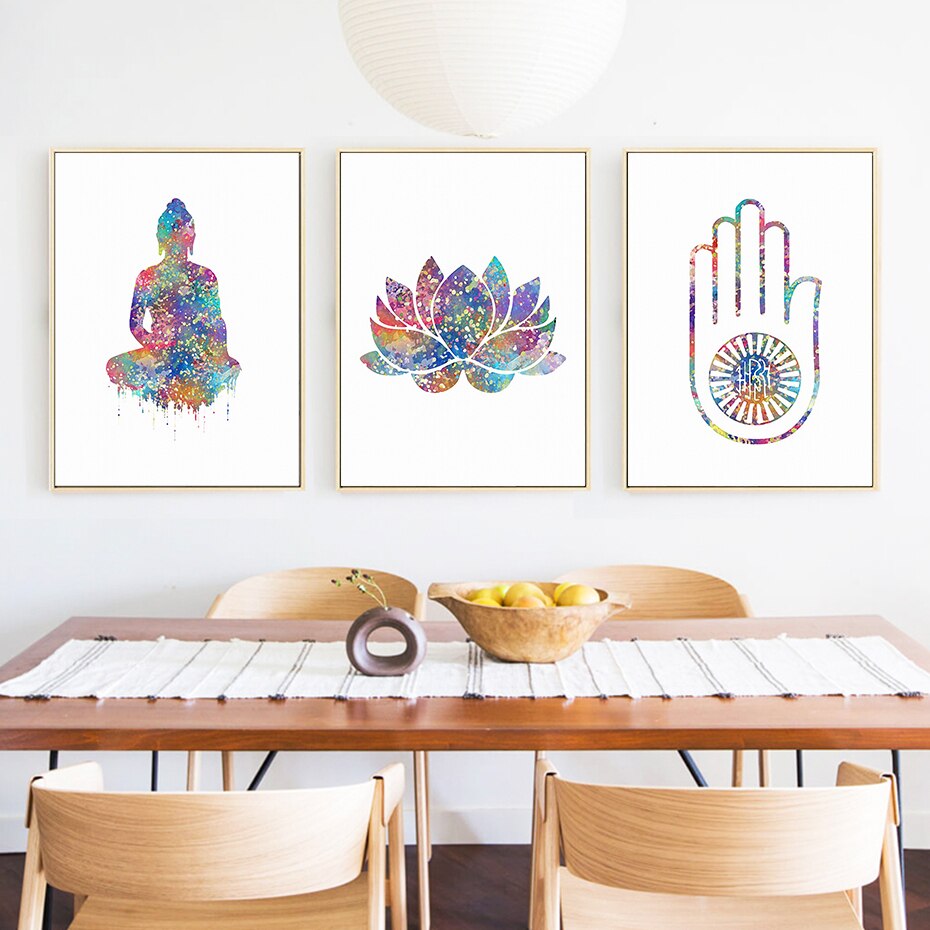 CORX Designs - Buddha Spiritual Free Spirit Yoga Canvas Art - Review