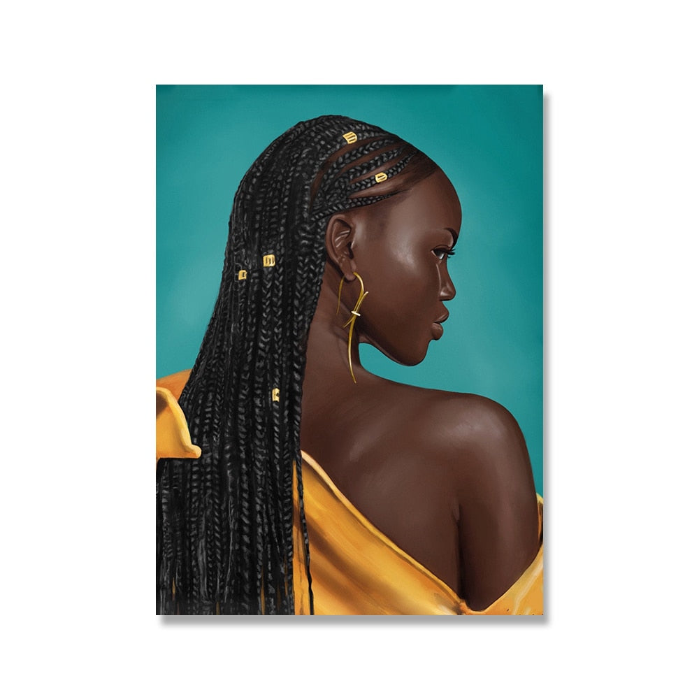 CORX Designs - Powerful Black Woman Canvas Art - Review