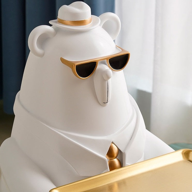 CORX Designs - Polar Bear in Suit Tray Large Statue - Review