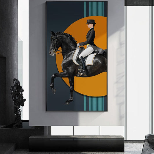 CORX Designs - Knight Horse Canvas Art - Review