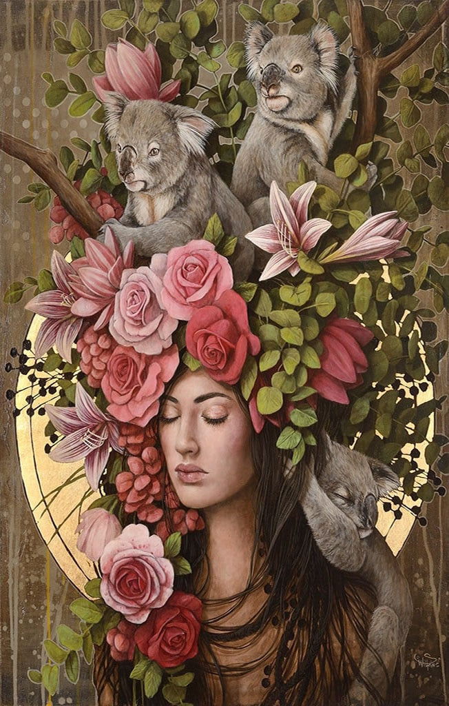 CORX Designs - Abstract Flowers Woman Canvas Art - Review