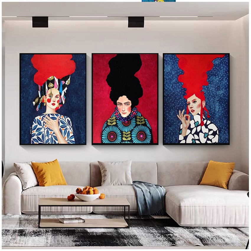 CORX Designs - Woman Big Hair Art Canvas - Review