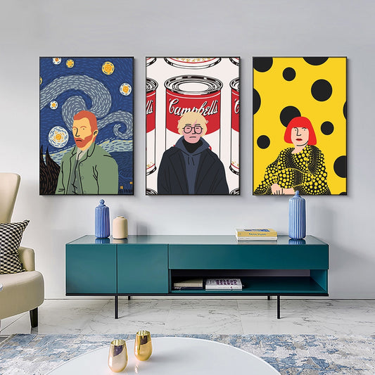 CORX Designs - Vincent Van Gogh & Yayoi Kusama Canvas Art - Review