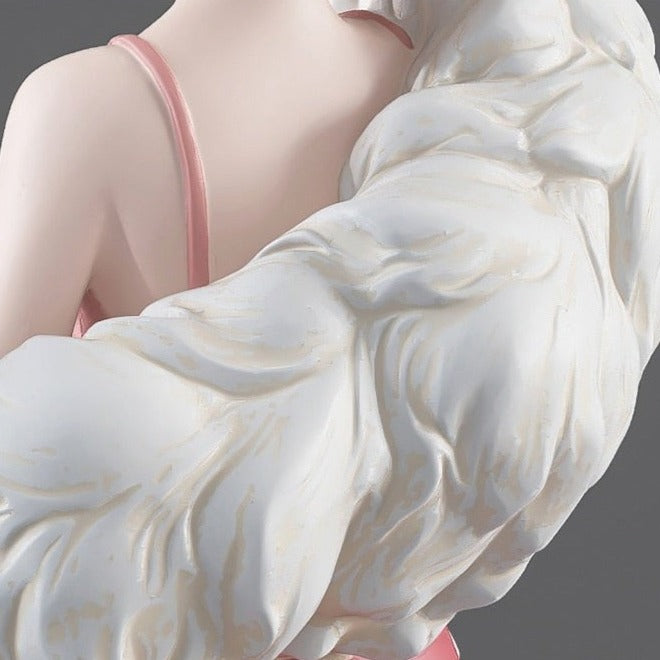 CORX Designs - Woman with Furry Cat Large Floor Statue - Review