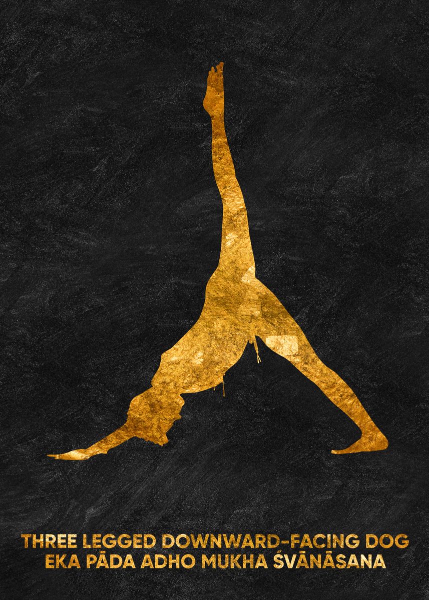 CORX Designs - Yoga Pose Gold Canvas Art - Review