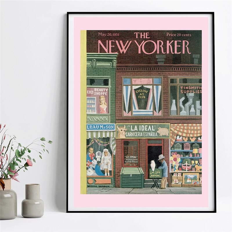 CORX Designs - The New Yorker Magazine Canvas Art - Review