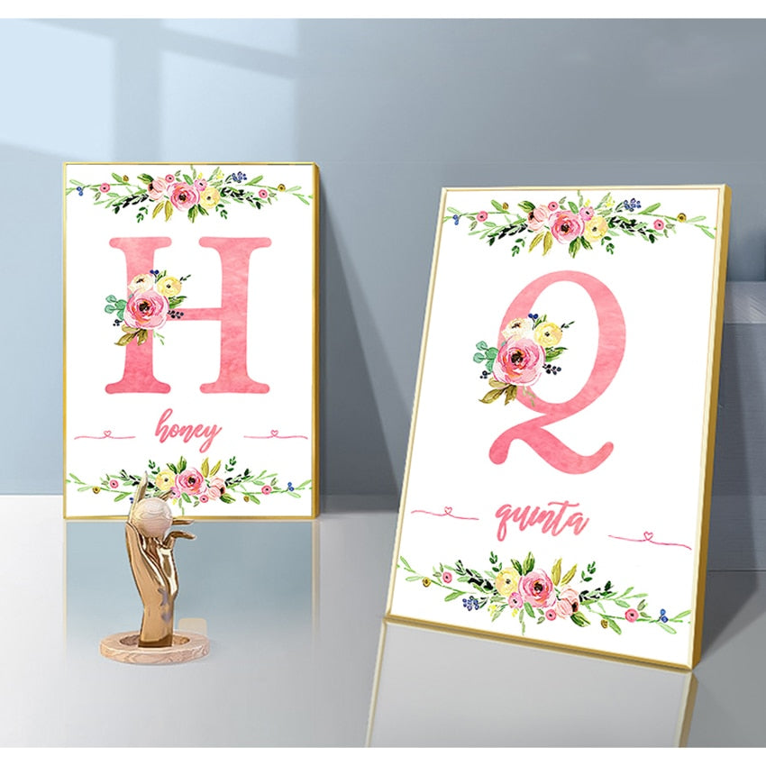 CORX Designs - Baby Girl Room Decor Nursery Canvas Art - Review