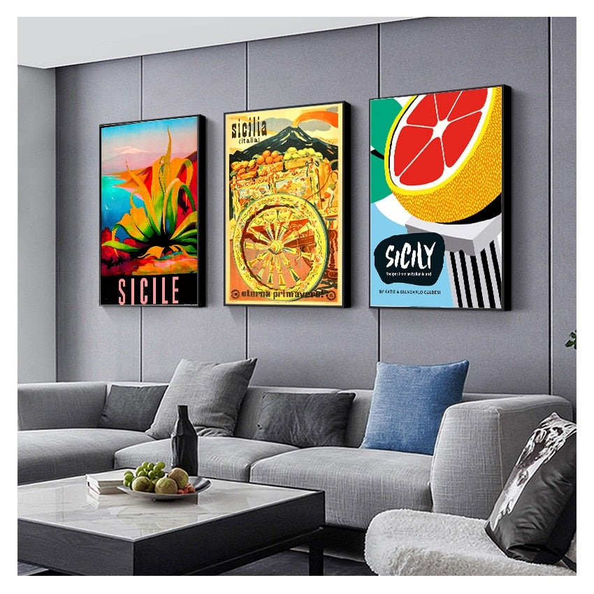 CORX Designs - Sicily Island Italy Art Canvas - Review