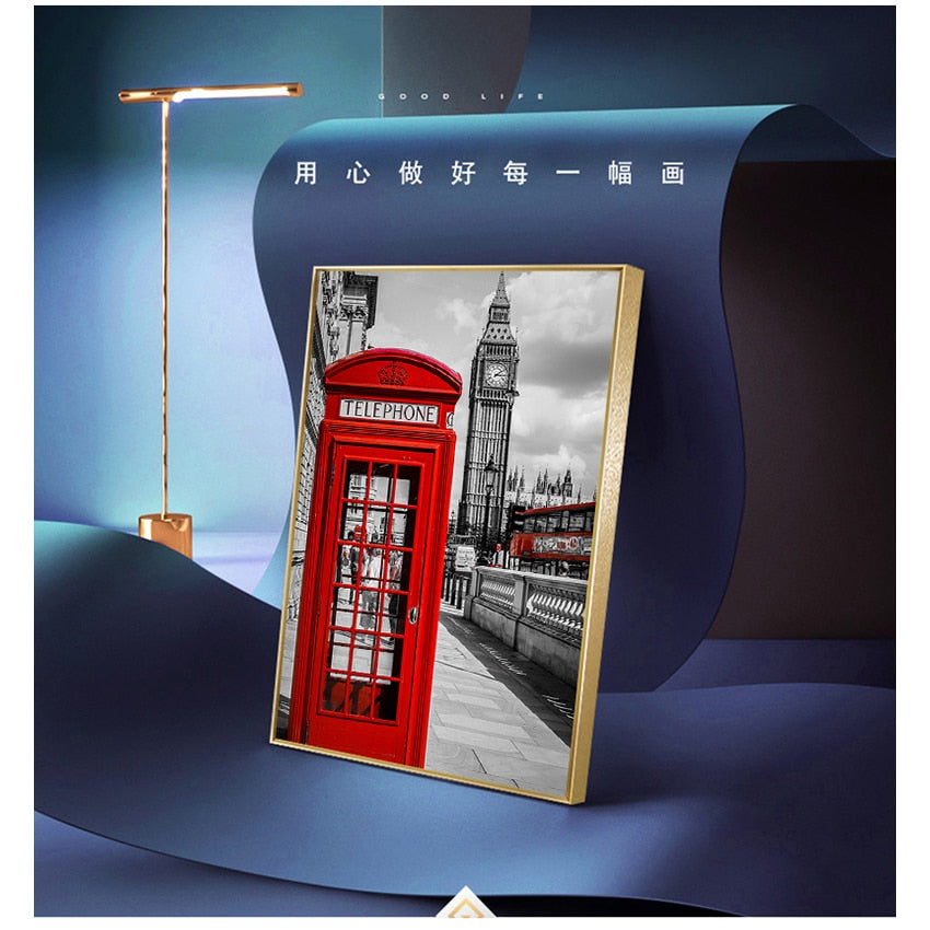 CORX Designs - London Paris City Landscape Canvas Art - Review